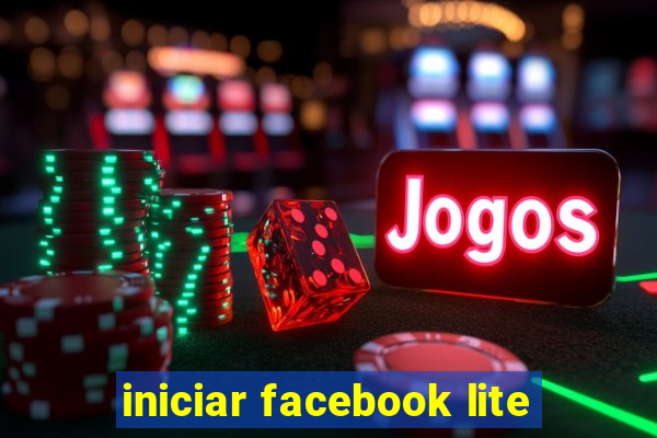 iniciar facebook lite